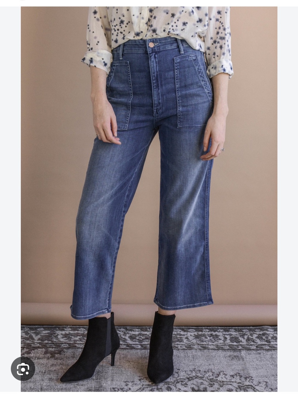 Mother the Patch Pocket Everything We Keep Sz 32
